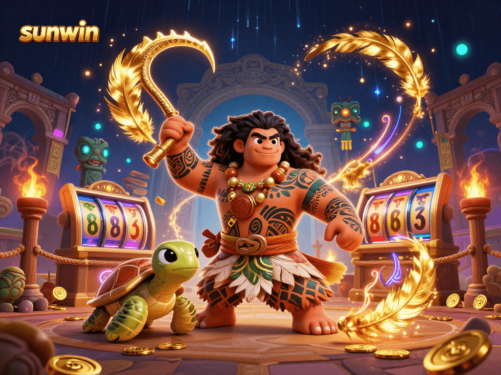 Engage with thrilling slot games and vibrant visuals at sunwin, featuring dynamic characters and exciting elements.