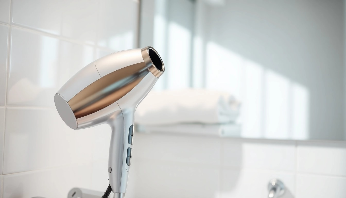 Die laifen se Haartrockner zeigen modernes Design und Effizienz im Badezimmer.
