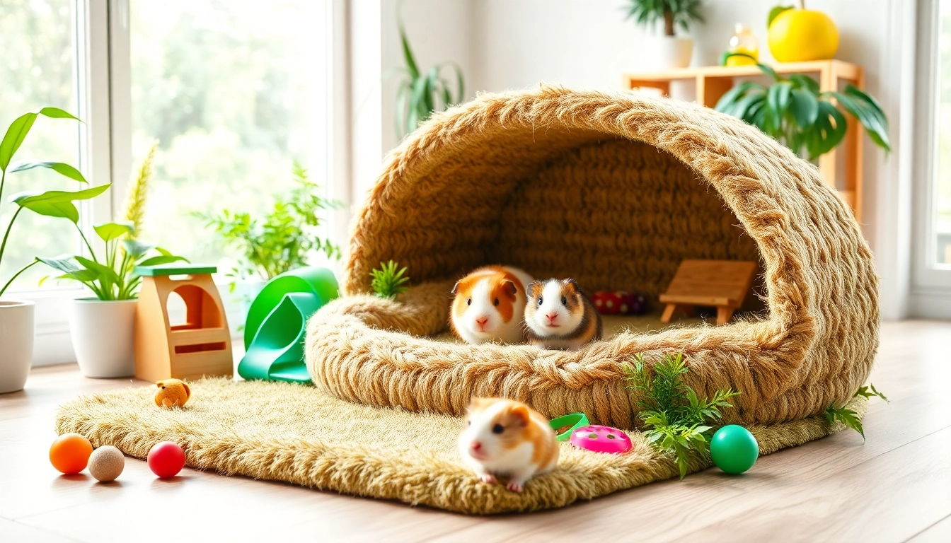 Nagermatte in a cozy habitat for small animals with soft textures and natural surroundings