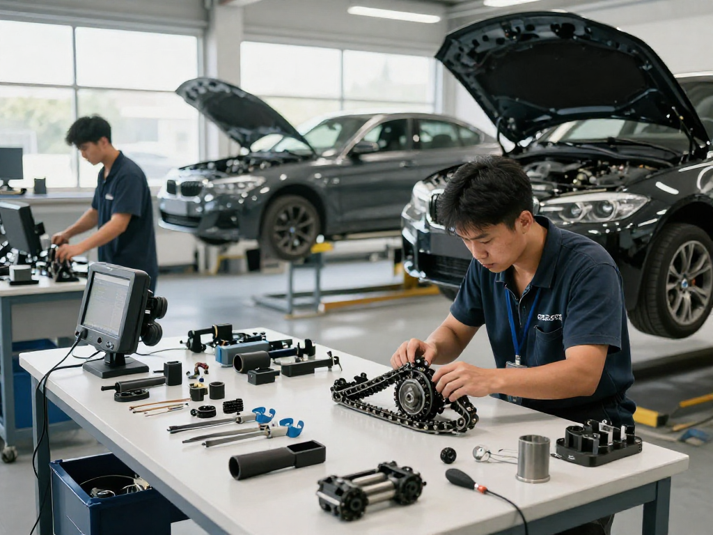 Professionelle Werkstatt für BMW Steuerkette wechseln mit erfahrenen Technikern.