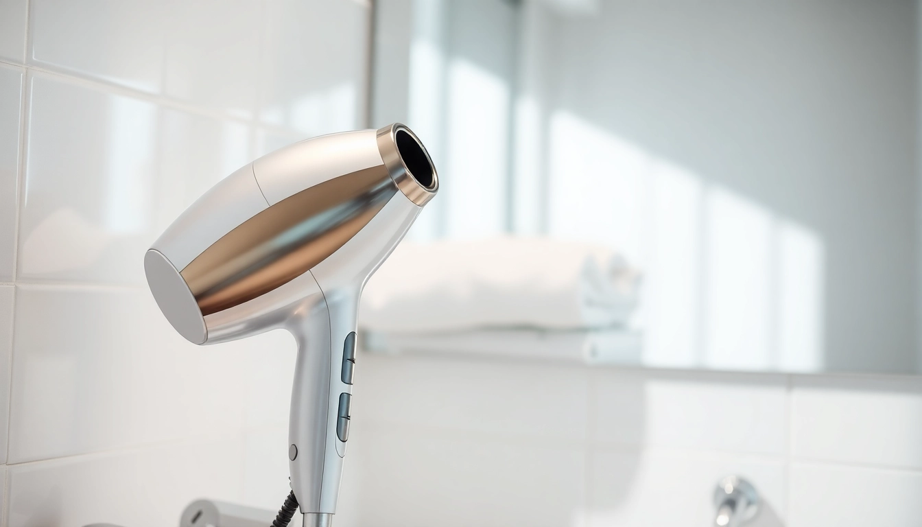 Die laifen se Haartrockner zeigen modernes Design und Effizienz im Badezimmer.